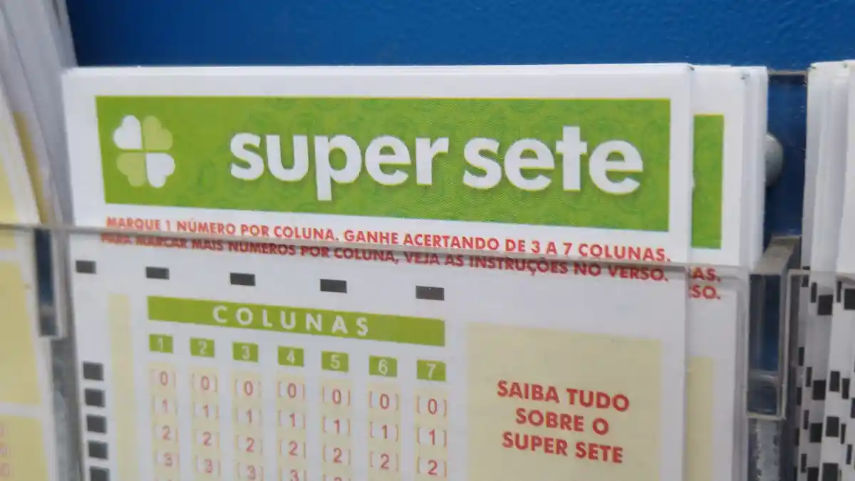 Gerador de números da Loteria Super Sete